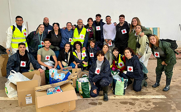 La solidaridad, el altruismo y el coraje de los voluntarios