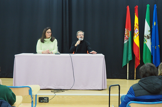 Galdós en el siglo XXI (Conferencias de Maite Araluce y Juan Gutiérrez, en el IES Alhambra)