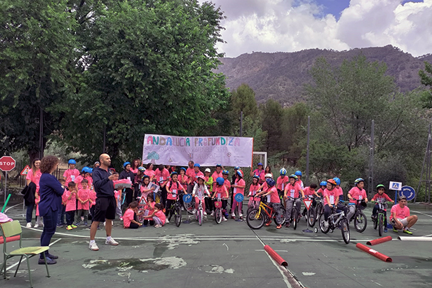 El CEIP Federico García Lorca de Olivares apuesta por la educación vial