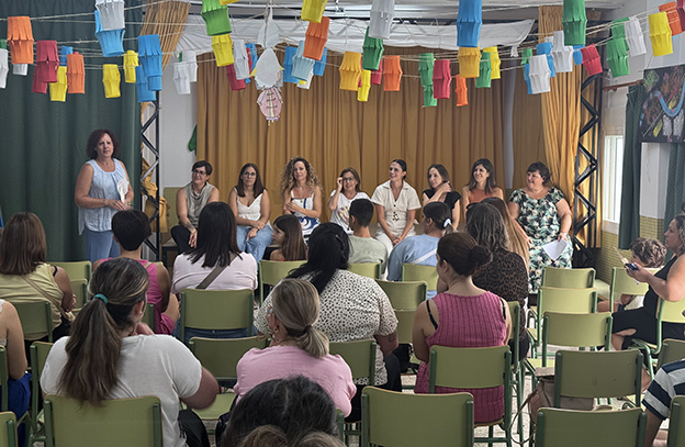 Inicio de un nuevo curso escolar en el CEIP Federico García Lorca de Olivares