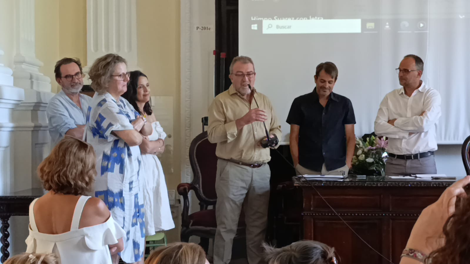 José Luis Palma Martínez, profesor de Historia del IES Padre Suárez, se jubila