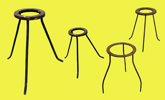 Elemento de la semana del Museo de Ciencias del IES Padre Suárez (277): Trébedes