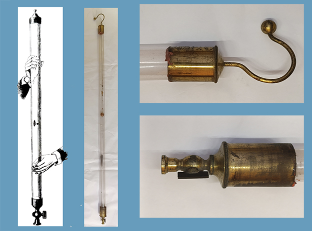 Elemento de la semana del Museo de Ciencias del IES Padre Suárez (274): Tubo de Newton