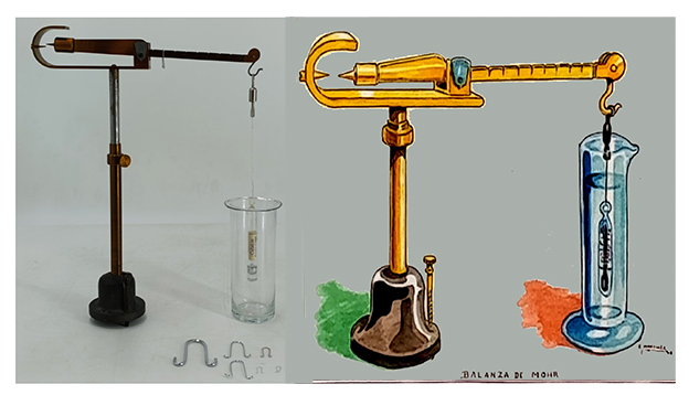 Elemento de la semana del Museo de Ciencias del IES Padre Suárez (281): Balanza de Mohr-Westphal