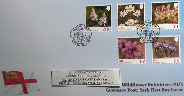 Juan Franco Crespo: «Primeros sellos propios de Sark»