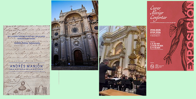 Sobre D. Andrés Manjón, las matemáticas de la Catedral, un concierto preparatorio, la exposición y otra visita