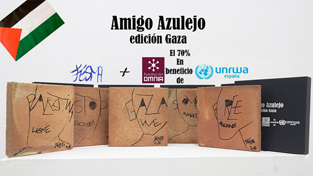 ‘Amigo Azulejo – edición Gaza’: El proyecto artístico-solidario que convierte baldosas en esperanza para Gaza