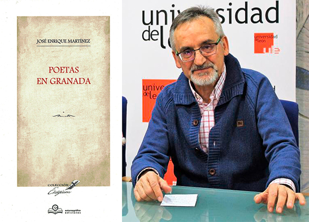 José Enrique Martínez presenta su último libro, ‘Poetas en Granada’, en la librería Picasso de Granada