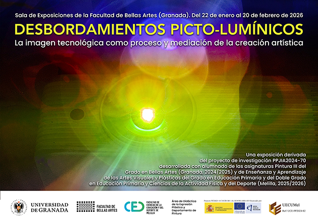 Inauguración exposición ‘Desbordamientos picto-lumínicos. La imagen tecnológica como proceso y mediación de la creación artística’