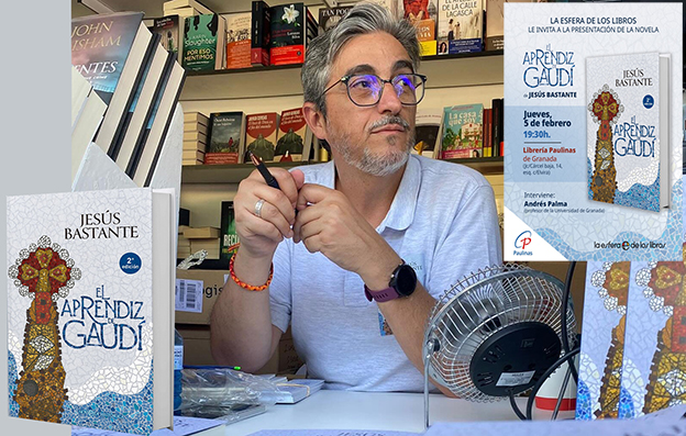 Jesús Bastante presenta su novela, ‘El aprendiz de Gaudí’, en Librería Paulinas