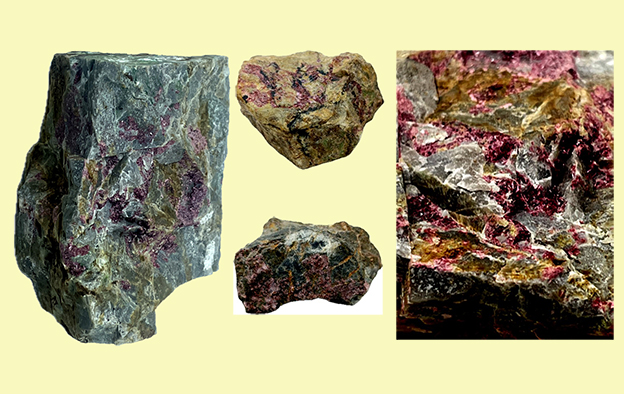 Los ‘tesoros’ de las salas de biología y geología del Museo Suárez (82): Eritrina (mena de cobalto)