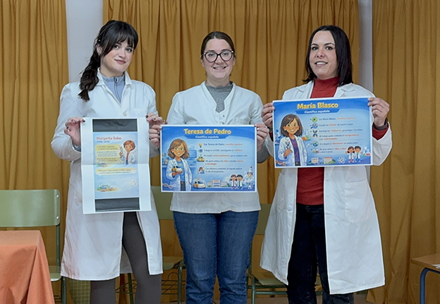 Madres del CEIP Federico García Lorca de Olivares dan vida a grandes científicas