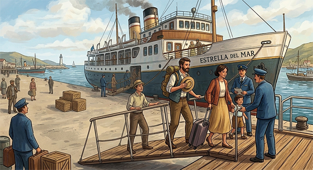 Ramón Burgos: «Embarcarse»