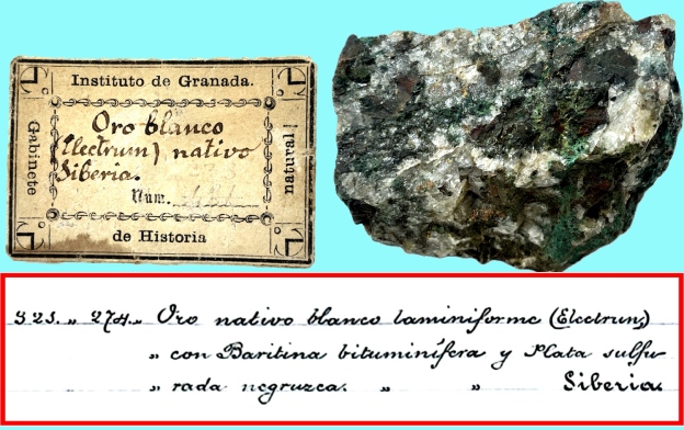 Los ‘tesoros’ de las salas de biología y geología del Museo Suárez (92): Electro (Siberia)