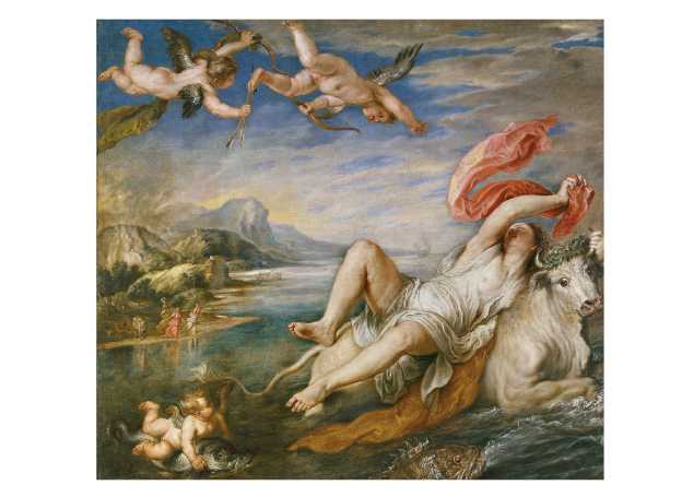 ‘El rapto de Europa’, de Rubens, en el Museo Nacional del Prado
