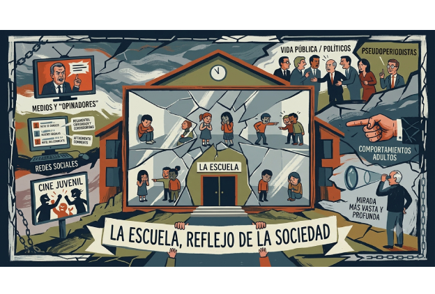 Antonio Lara Ramos: La sociedad: una escuela para el fomento del acoso escolar (1/3)