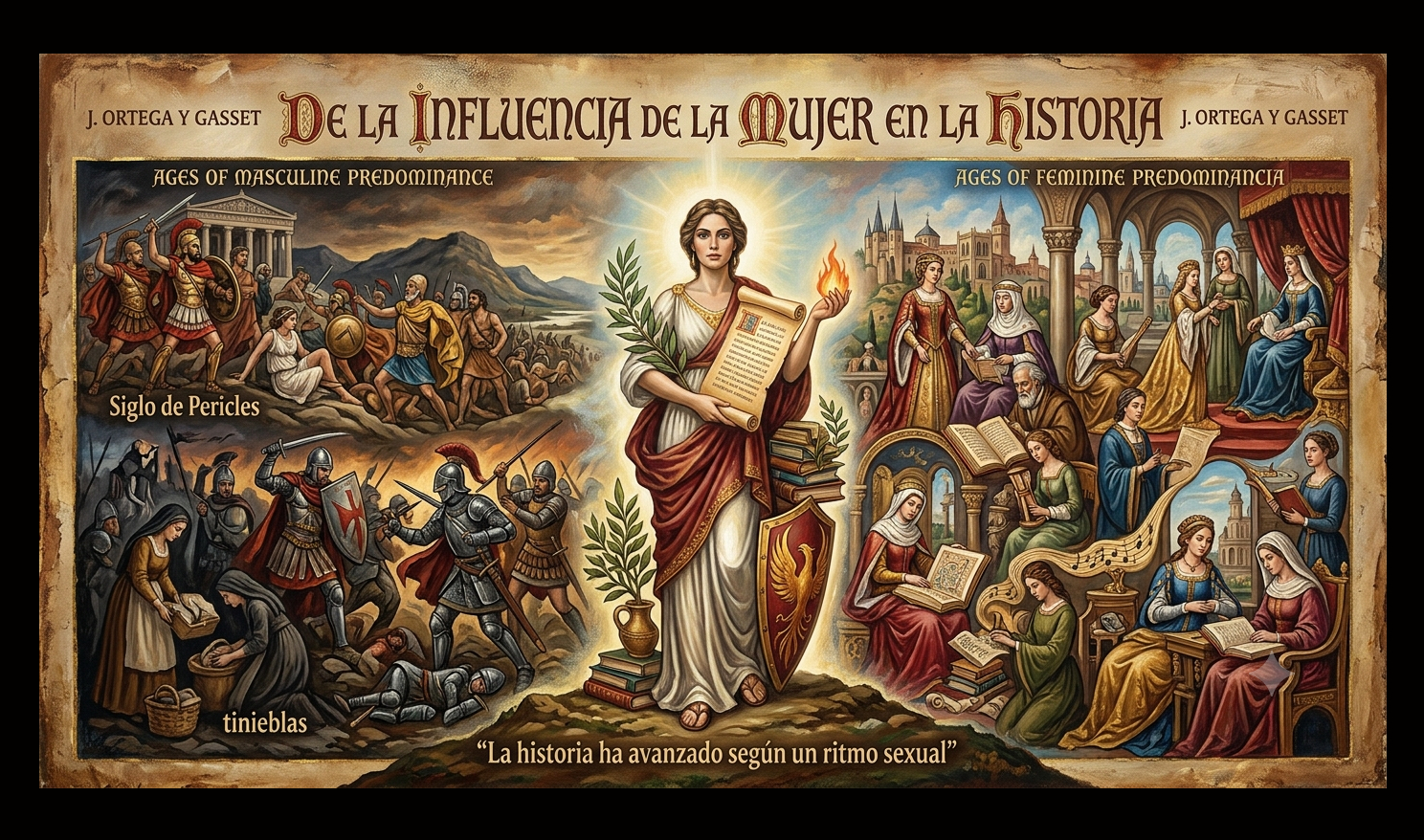 Ortega y Gasset, la sexualidad, el amor y las mujeres (9/12)