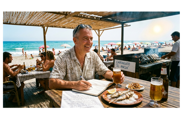 Te espero en el chiringuito o romances de la canícula, 1: ¡Ojú, qué calor!